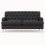 Sofa Howard Barkley 215 cm - Mörkgrå Sofa Howard Barkley 215 cm - Mörkgrå