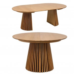 Osaka uttrekkbart spisebord 120-200 cm - Eik