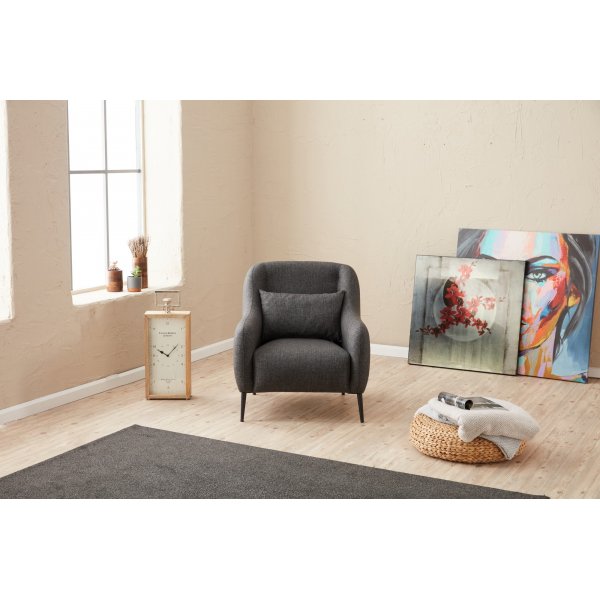 Venus lenestol - Antrasitt