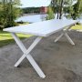 Spisebord Scottsdale 190 cm - Hvit