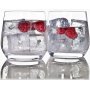 Sontell wiskeyglass i krystall - 6 stk