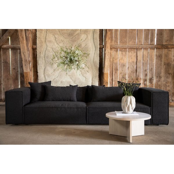 Gillholmen 3-seters sofa - Sort boucle Gillholmen 3-seters sofa - Sort boucle