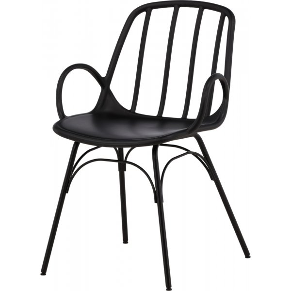 Dyrön spisestuestol - Svart Dyrön spisestuestol - Svart