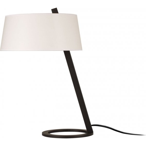 Salvia bordlampe - Hvit/svart Salvia bordlampe - Hvit/svart