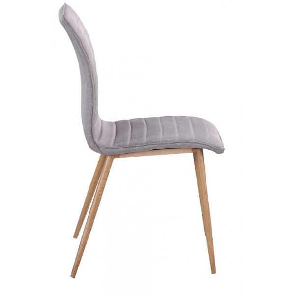 Quick stol - Grå/Eik Quick stol - Grå/Eik