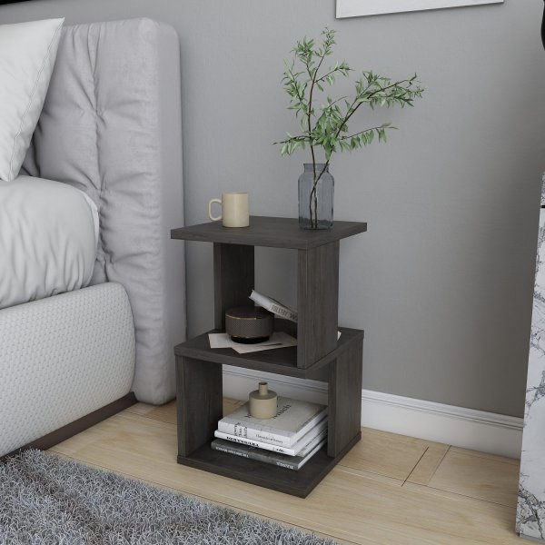 Carter nattbord - Mørk eik Carter nattbord - Mørk eik