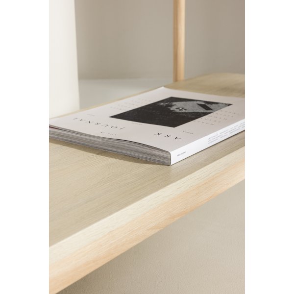 Heim hylle 120 cm - Whitewash