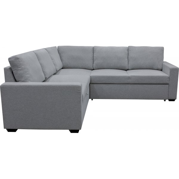 Sovesofa Belissa frem oppredet hjørnesofa - lysgrå Rocco + Flekkfjerner for møbler Sovesofa Belissa frem oppredet hjørnesofa - lysgrå Rocco + Flekkfjerner for møbler