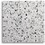 Terrazzo sofabord 75 x 75cm - Cosmos Terrazzo & understell Star messing