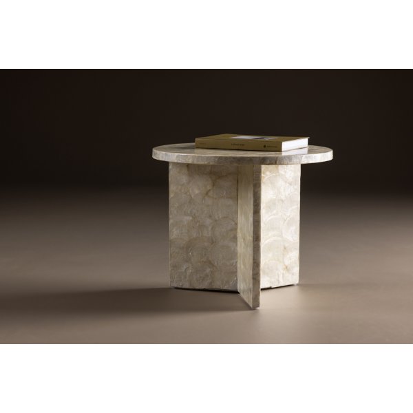 Smögen sofabord Ø40 cm - Lys grå Smögen sofabord Ø40 cm - Lys grå