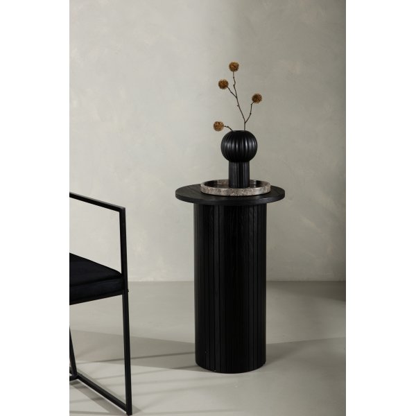 Bianca sidebord Ø40 cm - Sort Bianca sidebord Ø40 cm - Sort