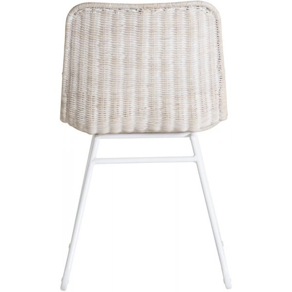 Spisestol Regald - Hvit / Hvitpigmentert Rotting Spisestol Regald - Hvit / Hvitpigmentert Rotting