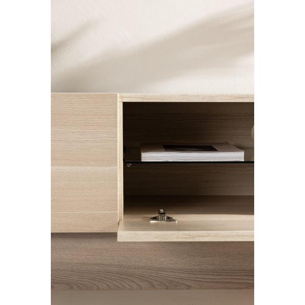 Cuenca TV-stativ - Hvitvasket