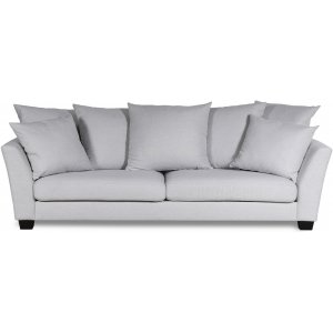 Arild 3-seter sofa med konlvoluttputer - Offwhite lin