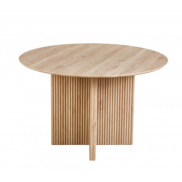 Crossby rundt spisebord Ø120 cm - Eik Crossby rundt spisebord Ø120 cm - Eik