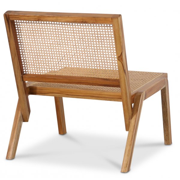 Rizz loungestol - Teak / Rattan
