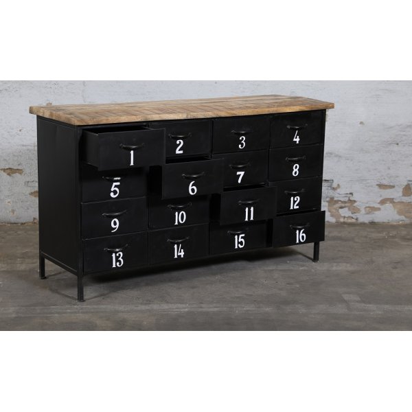 Norrhult handelsdisk - Svart/mango Norrhult handelsdisk - Svart/mango