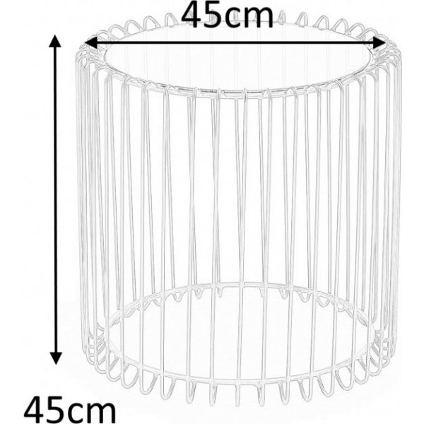 Sofabord Kaba - Glass & Sort Sofabord Kaba - Glass & Sort