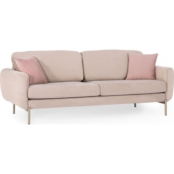 Mint 3-seters sofa - Pudderrosa Mint 3-seters sofa - Pudderrosa