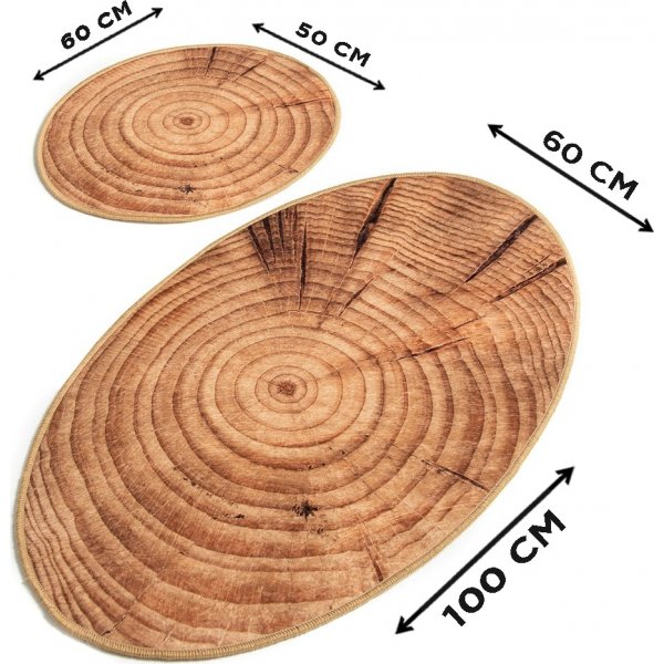 Baderomsteppe i tre Baderomsteppe i tre