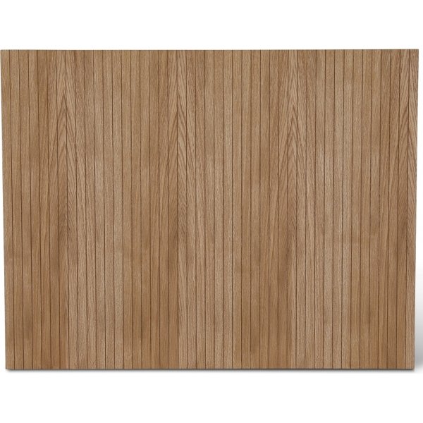 Volumhodegjerde veggpanel 90 cm bredt - Oljet eik