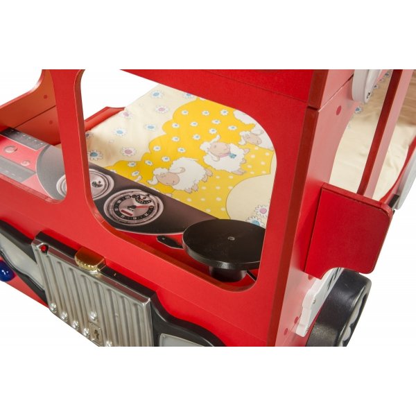 Brandbil Alfons flatseng - 90x190 cm Brandbil Alfons flatseng - 90x190 cm