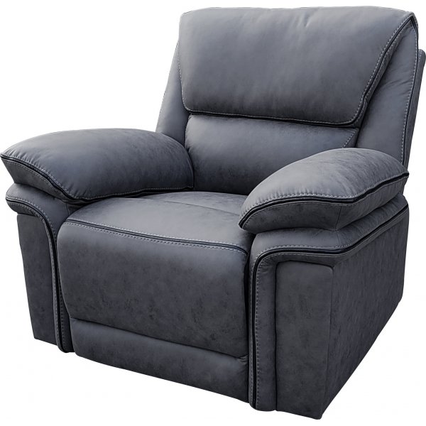 Reclinerlenestol Riverdale - Grå (Mikrofiber) Reclinerlenestol Riverdale - Grå (Mikrofiber)
