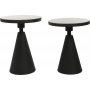 Chalice sidebord sett 50/55 cm - Sort