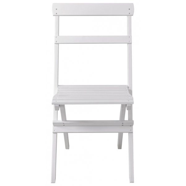 Bj�rk� utestol - Hvit