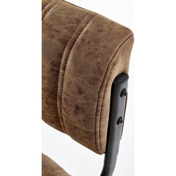 Hester barstol - Brun/svart Hester barstol - Brun/svart