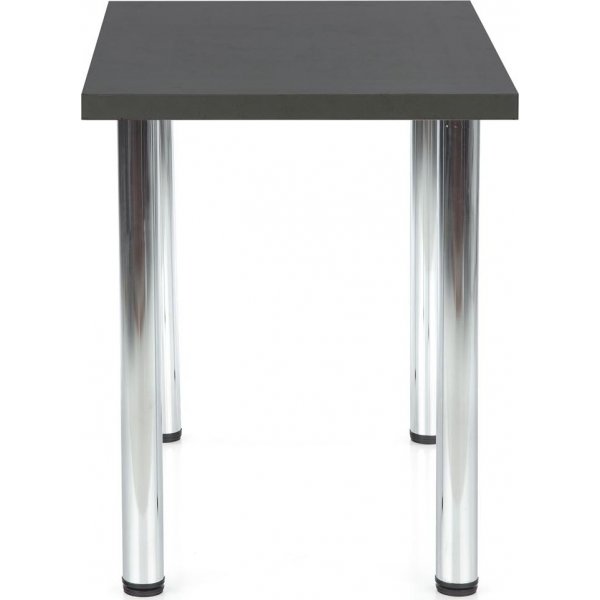 Buno spisebord 90 cm - Antrasitt/krom Buno spisebord 90 cm - Antrasitt/krom