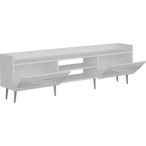 Garfo mediabenk - Hvit