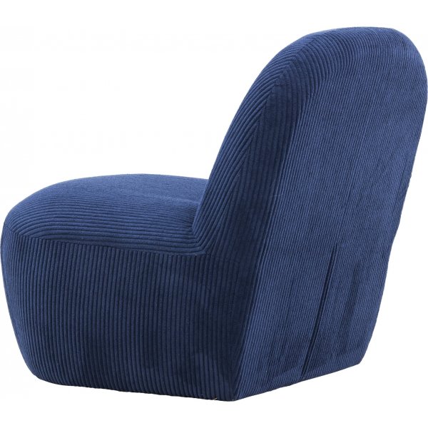Mahla lenestol - Marineblå kordfløyel Mahla lenestol - Marineblå kordfløyel
