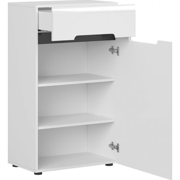 Azteca Trio skap - Hvit