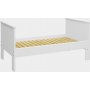 Alba voksebed 80x140/180/200 cm - Hvit Alba voksebed 80x140/180/200 cm - Hvit