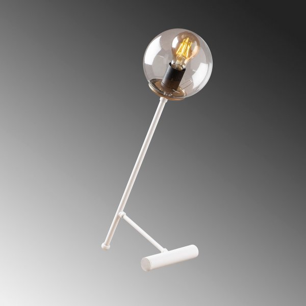 Golf bordlampe, klar - Hvit Golf bordlampe, klar - Hvit