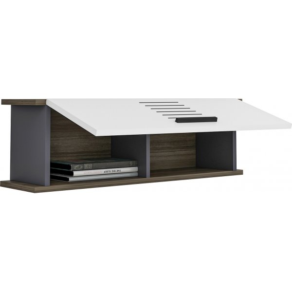 Rada overskap - Hvit/valntt