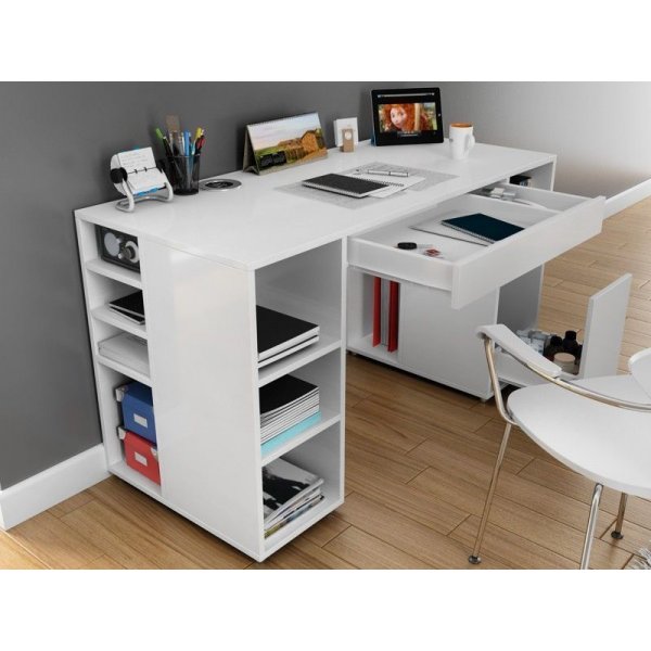 Diamond skrivebord - Hvit Diamond skrivebord - Hvit