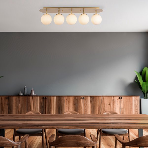 Brønntaklampe 11730 - Gull Brønntaklampe 11730 - Gull