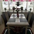 Kundebilde Spisestol Waltham - Sort/hvit