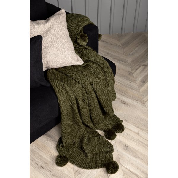 Gränna pledd, 130x170 cm - Grønn Gränna pledd, 130x170 cm - Grønn