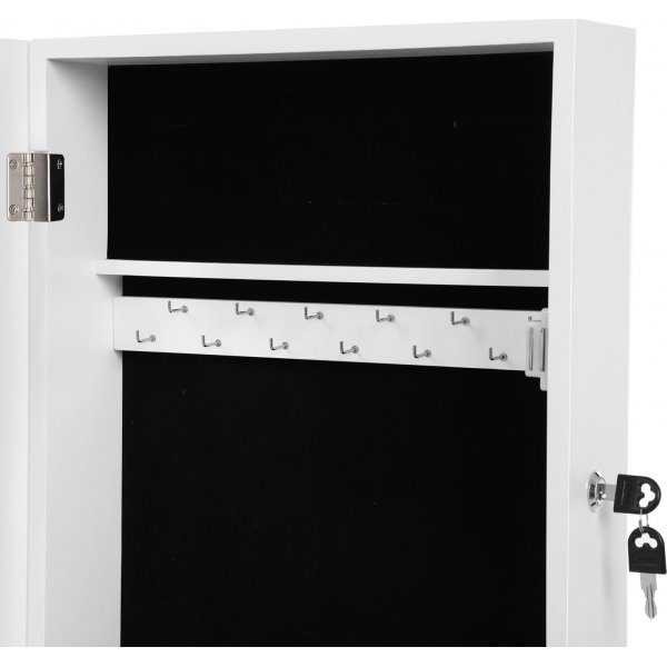 Onyx smykkeskap - Hvit Onyx smykkeskap - Hvit