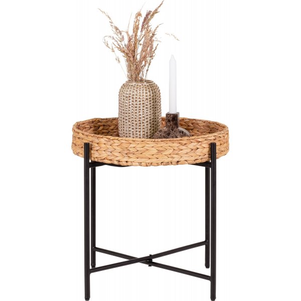 Naro sidebord �50 cm - Beige/svart