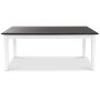 Ramns spisebord 140 cm - Hvit/Brunoljet eik