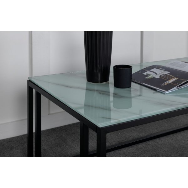 Kolpebo salongbord - Svart/hvit Kolpebo salongbord - Svart/hvit