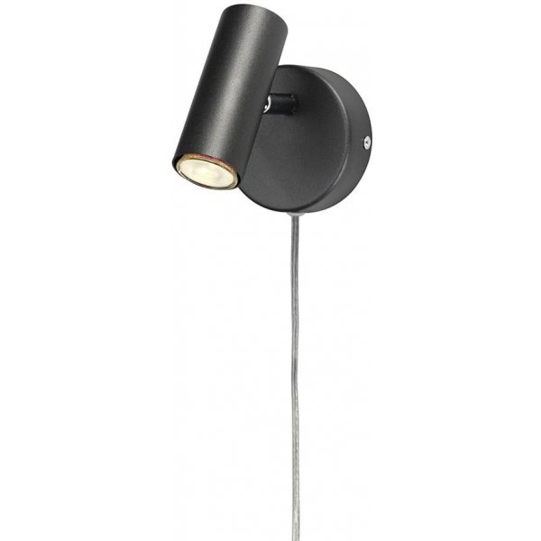 Alpha Slim vegglampe  Grafittgr