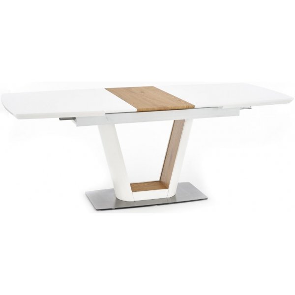 Vickie spisebord - Hvit/eik Vickie spisebord - Hvit/eik