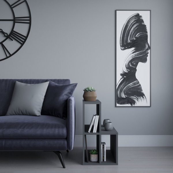 Lemont sidebord - Antrasitt Lemont sidebord - Antrasitt