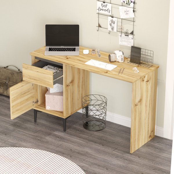 Aristo skrivebord 120x44,5 cm - Filt/antrasitt Aristo skrivebord 120x44,5 cm - Filt/antrasitt