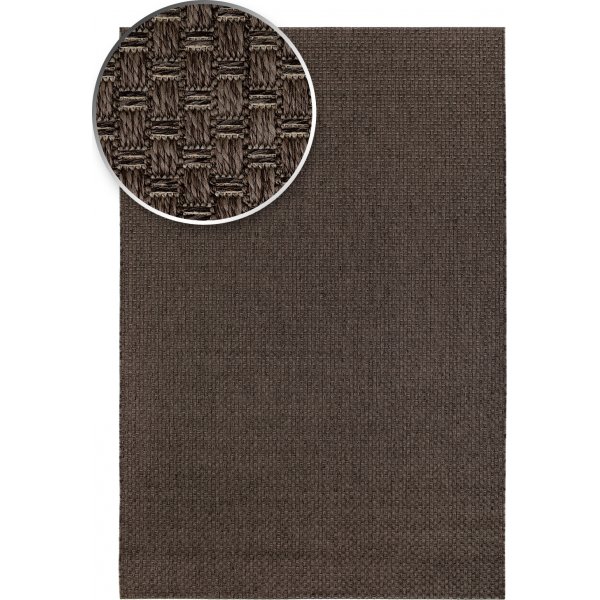 Pampero flatvevd teppe Taupe Pampero flatvevd teppe Taupe